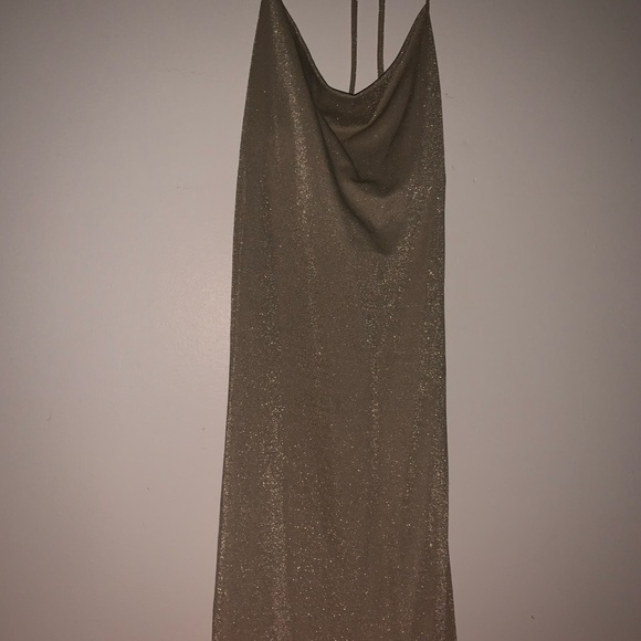 Express Dresses & Skirts - Sparkly golden dress